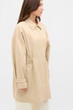 Casual Cotton Anorak Jacket  Cashew Cream  hi-res