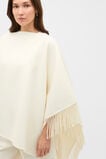 Fringe Cape  Cloud Cream  hi-res