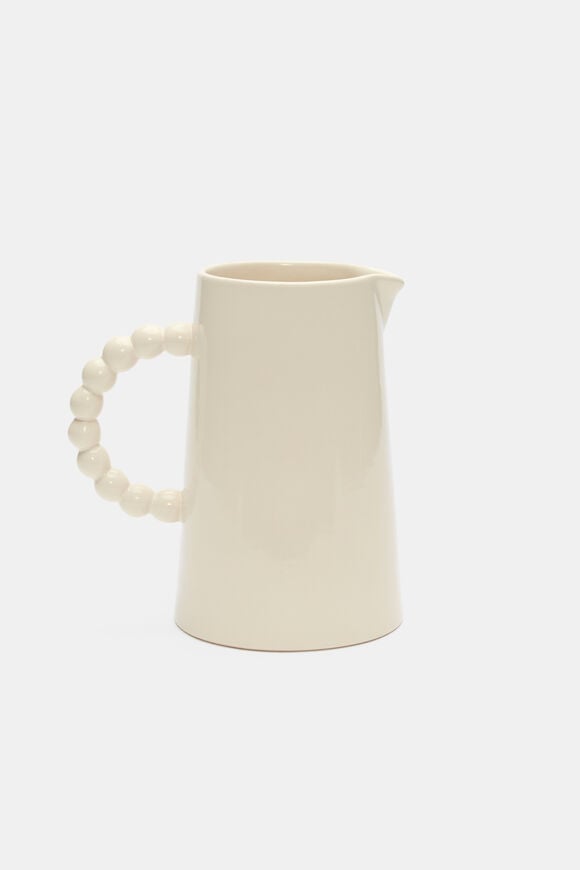 Celeste Jug  Egg Shell  hi-res