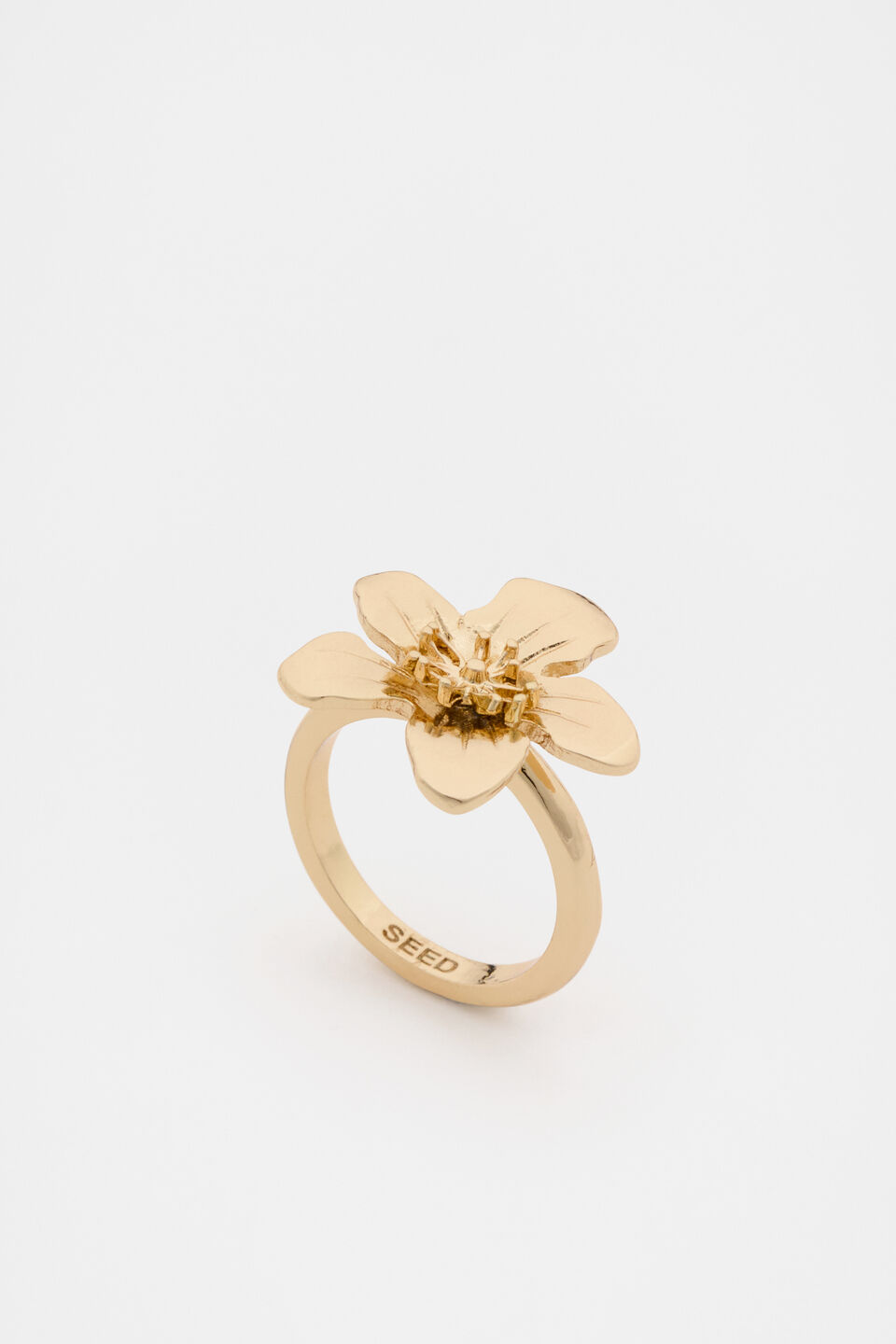 Wildflower Ring  Gold