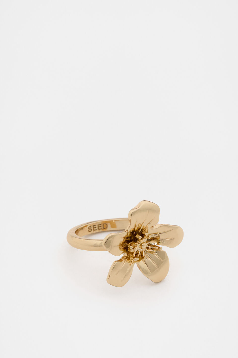 Wildflower Ring  Gold