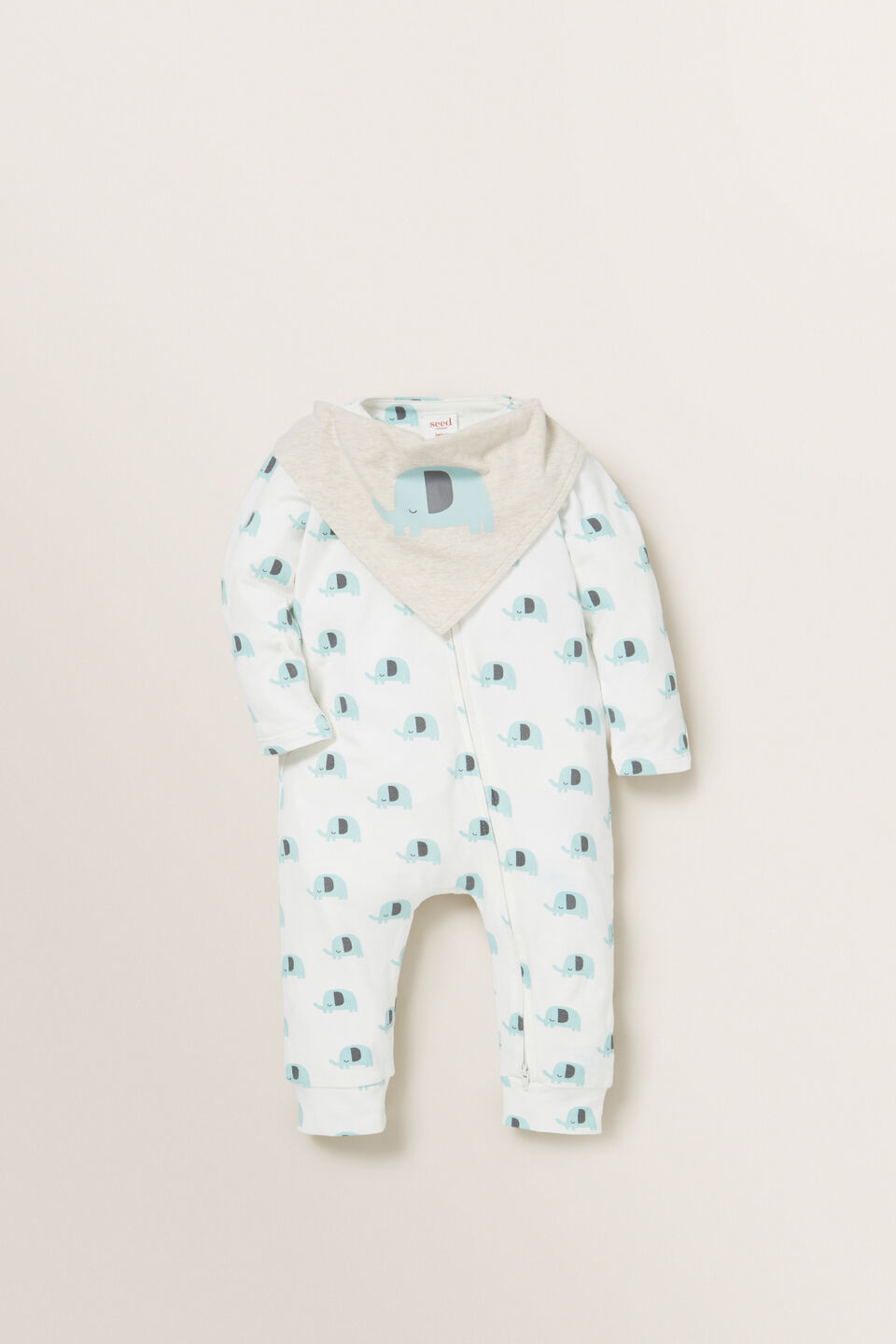Elephants Zipsuit  