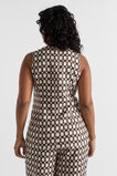 Linen Retro Tunic Top  Multi Retro  hi-res
