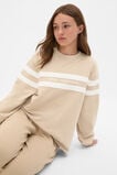 Relaxed Logo Crew Sweat  Sandstone  hi-res