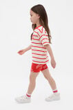 Retro Logo Bike Short  Strawberry Red  hi-res