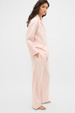 Flannelette Shirt and Pant PJ Set  Blossom Stripe  hi-res