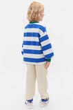 Block Stripe Sweat  Cobalt  hi-res