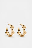 Bloom Hoop  Gold  hi-res