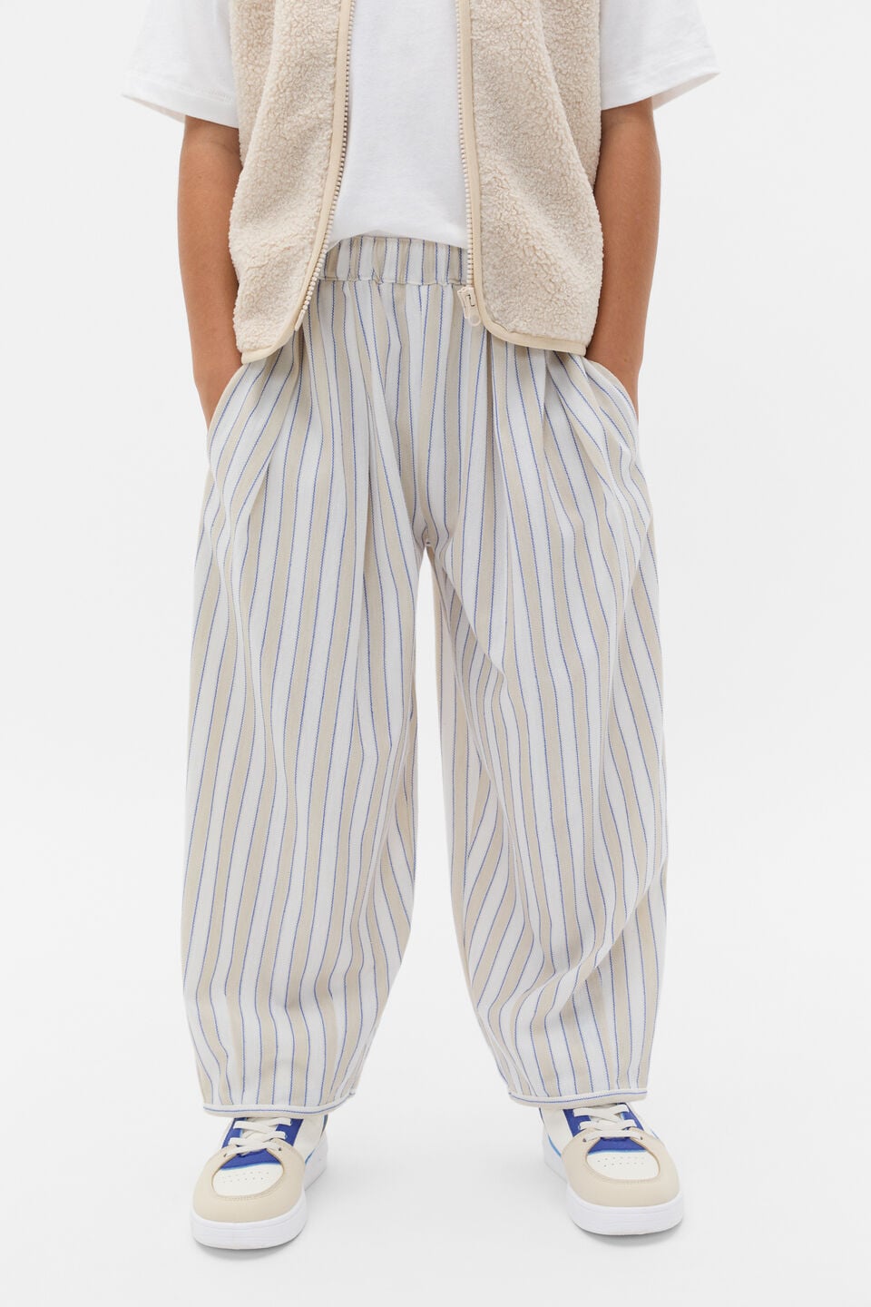 Balloon Stripe Pant  Multi Stripe