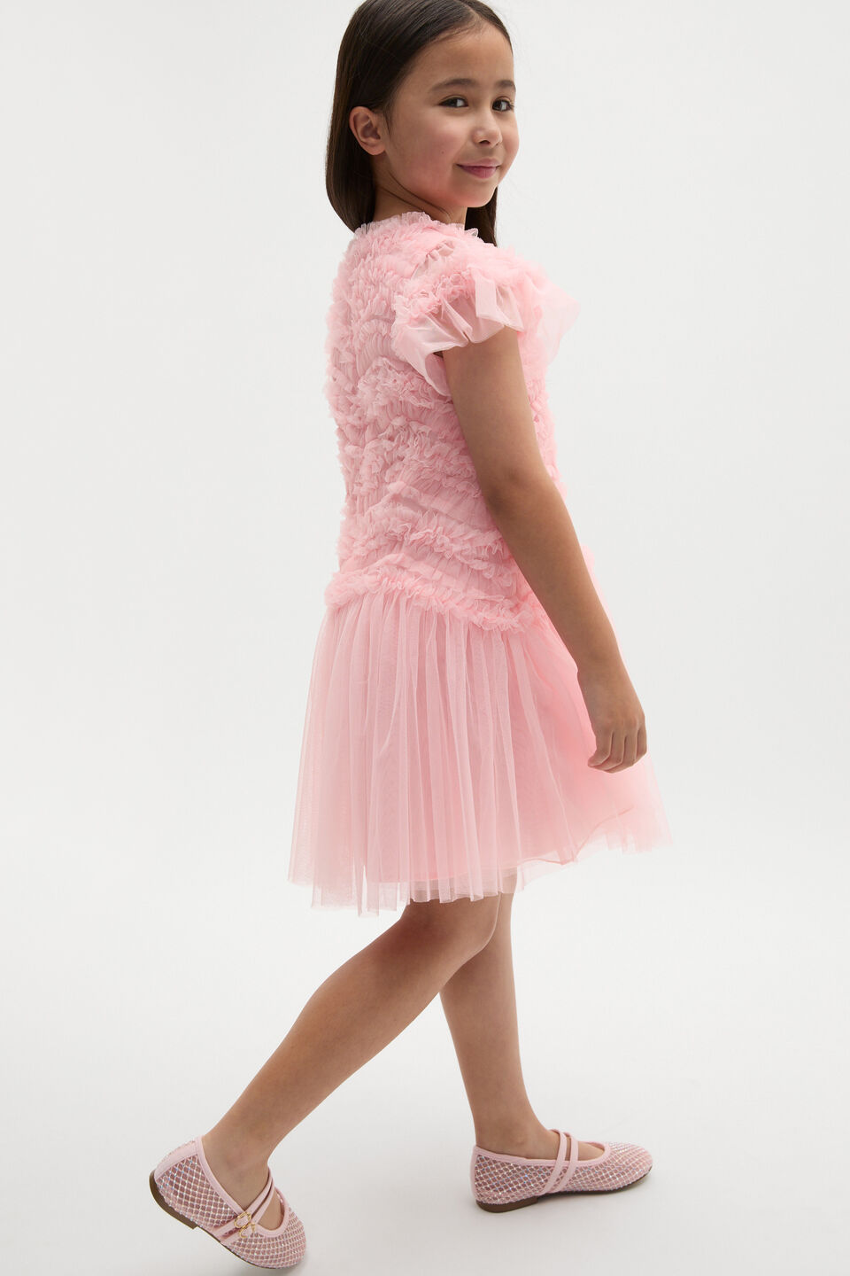 Tulle Ruffle Dress  Cupcake