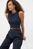 Cotton Rib Tank  Twilight Blue  hi-res