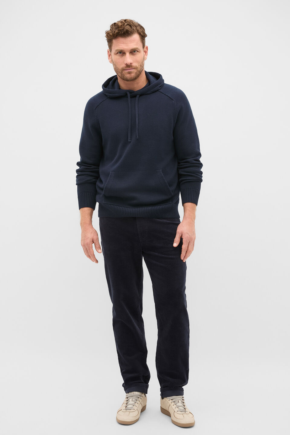 5 Pocket Cord Pants  Midnight Blue