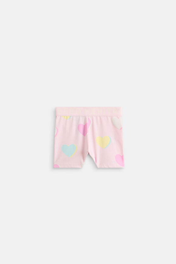Heart Bike Short  Pink Lemonade  hi-res