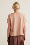 Boxy Split Hem Tee    hi-res