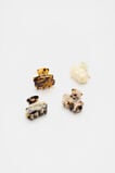 Tort Mini Hair Claws  Tort  hi-res