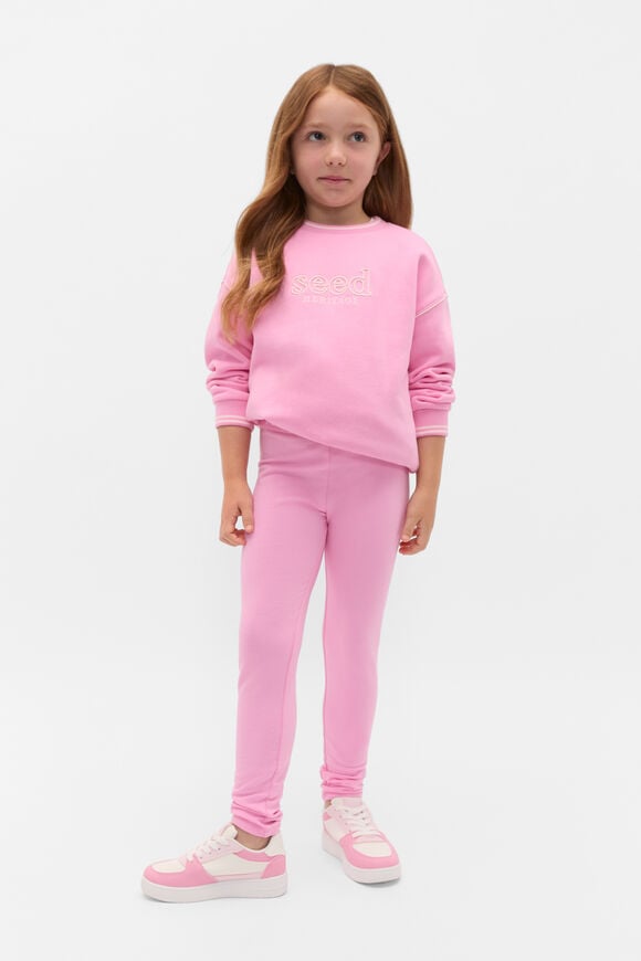 Core Terry Legging  Candy Pink  hi-res