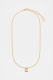 Bubble Letter Necklace  E  hi-res