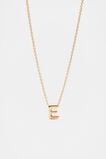 Bubble Letter Necklace  E  hi-res