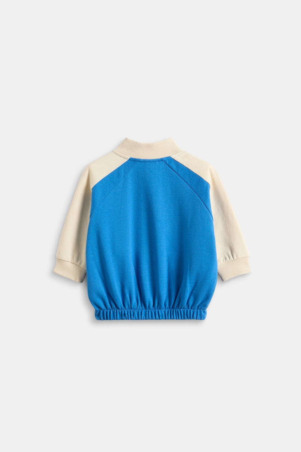 Zip Through Sweat  Captain Blue