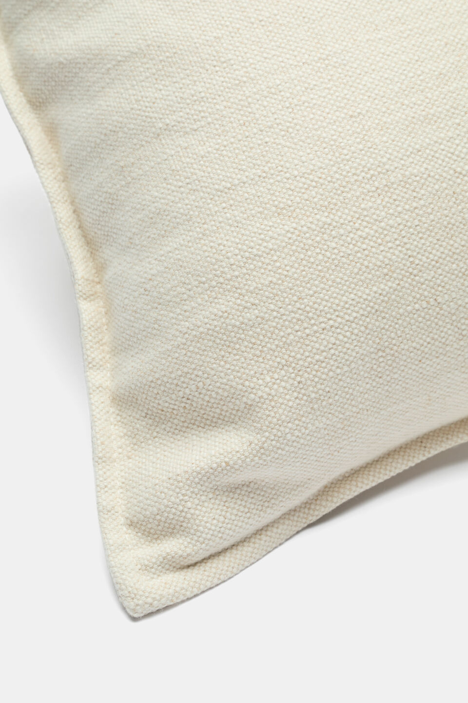 Textured Cushion  Egg Shell