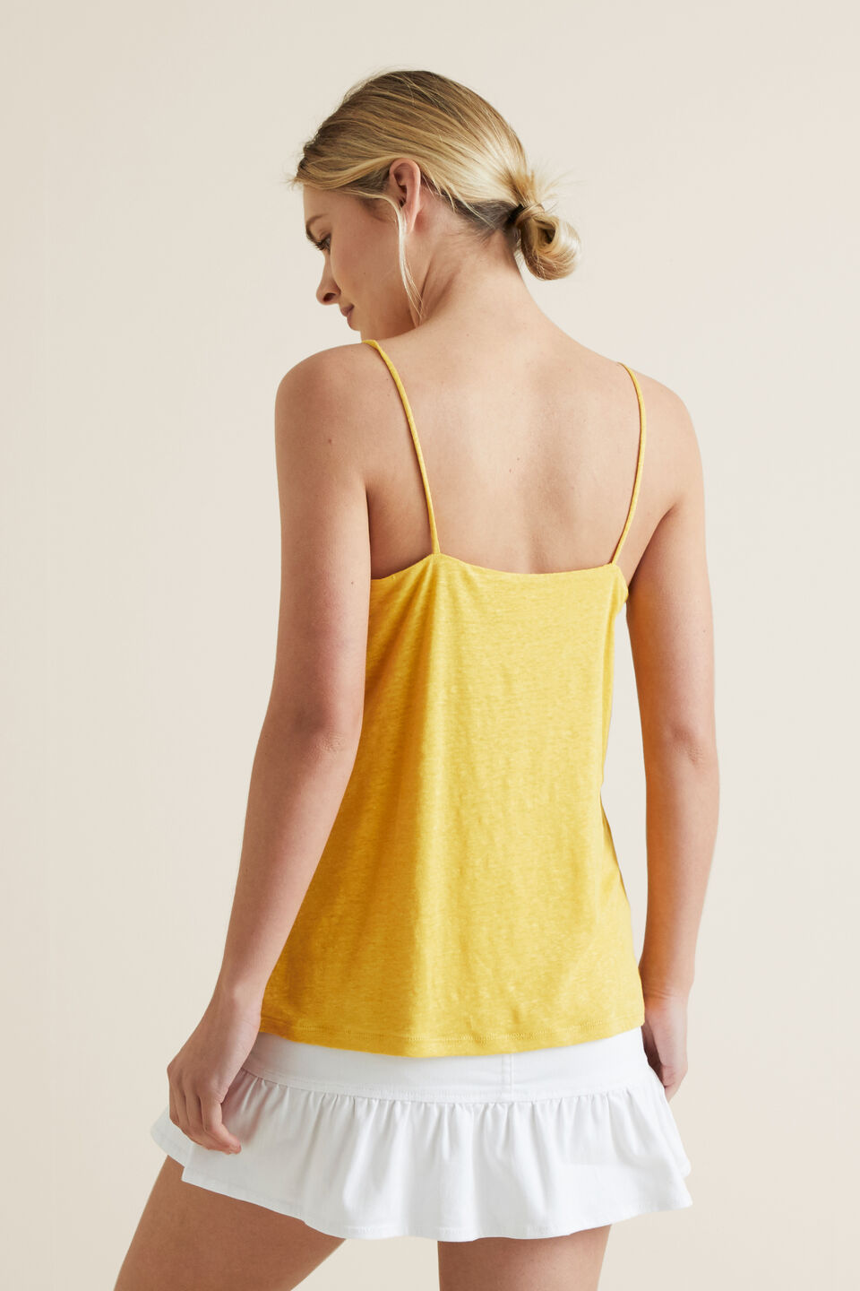 Easy Linen Singlet  