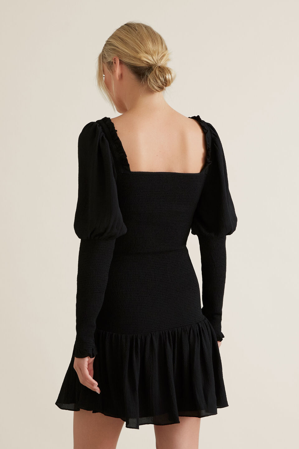 Shirred Body Dress  