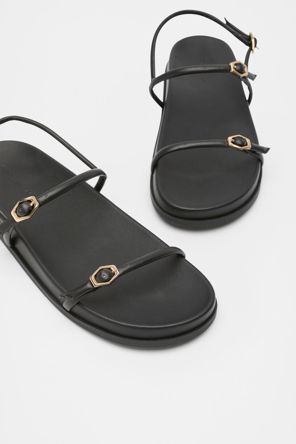 Scarlet Sandal  Black
