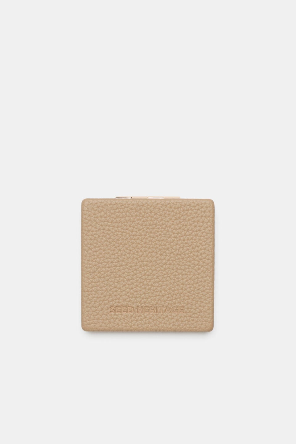 Compact Mirror  Sandstone