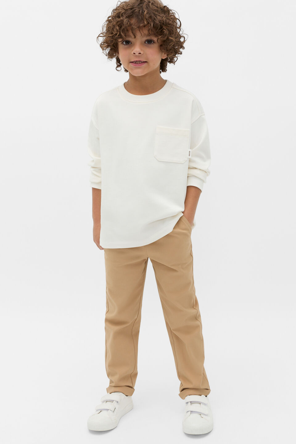 Core Logo Chino  Autumn Leaf