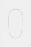 Ripples Chain Necklace  Silver  hi-res