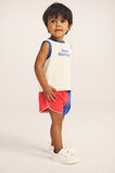 Colourblock Towelling Short  Multi  hi-res