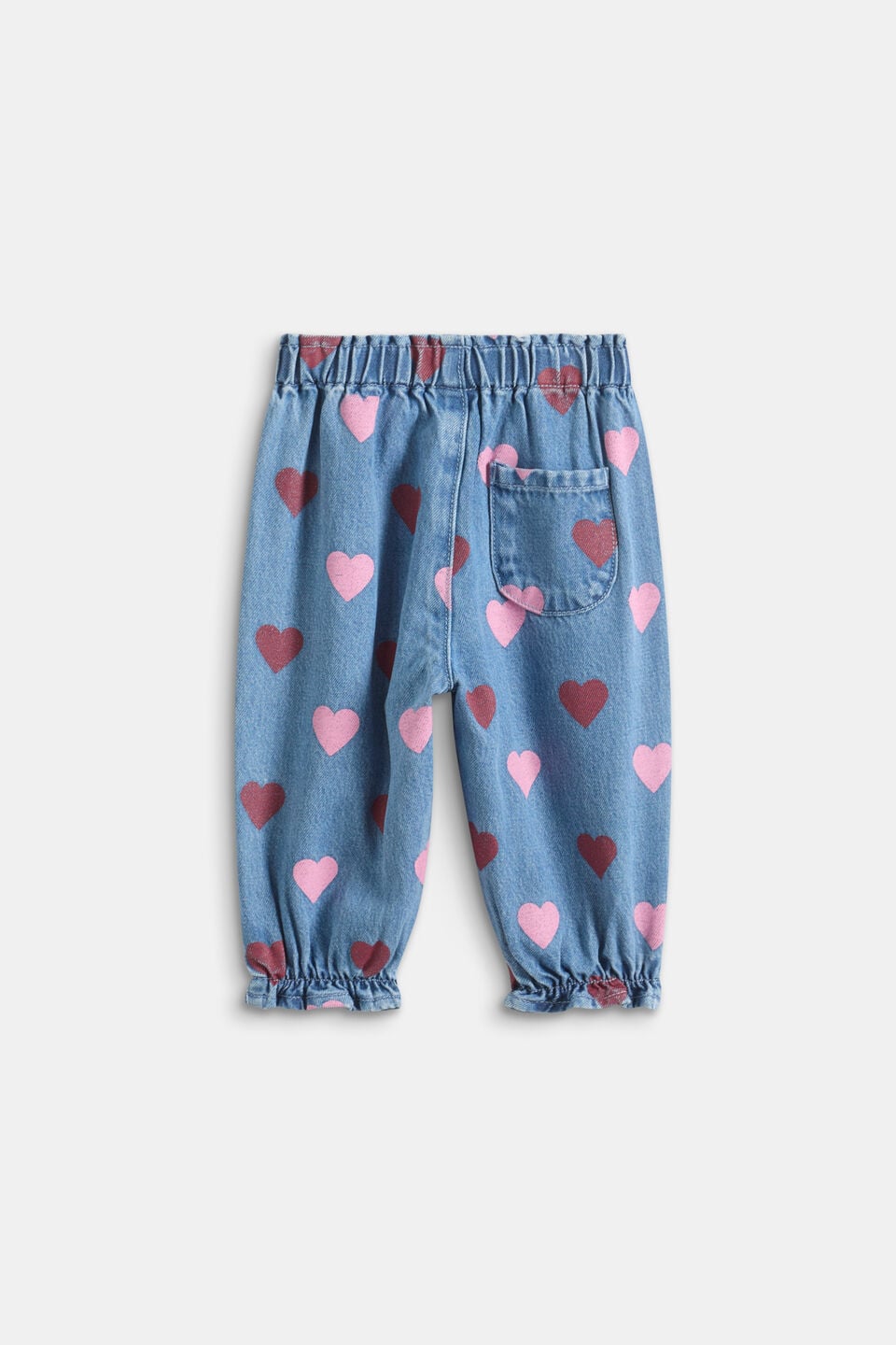 Denim Heart Jean  Washed Indigo