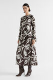 Jacquard Swirl Skirt  Retro Swirl  hi-res