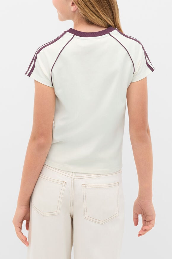 V Neck Baby Tee  Classic Cream  hi-res