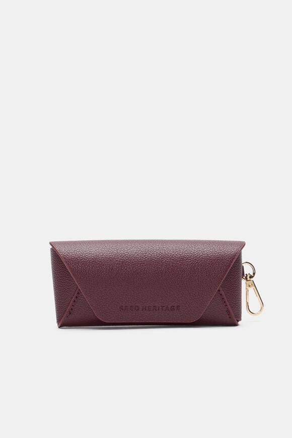 Sunglasses Case  Plum Red  hi-res