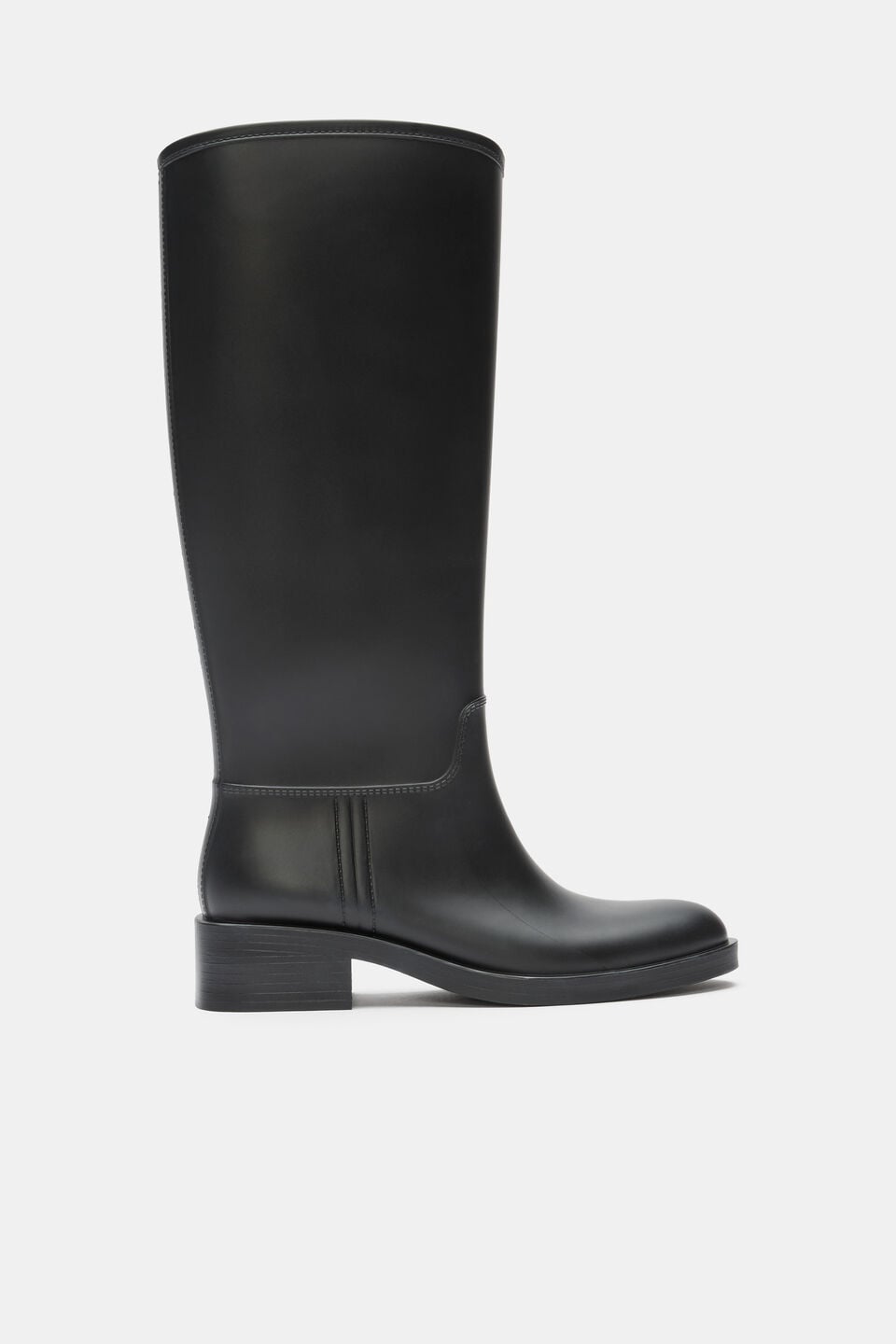 Freya Knee High Rainboot  Black
