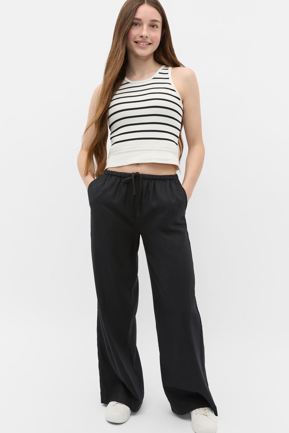 Pull On Pant  Black