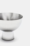 Noa Footed Bowl Small  Silver  hi-res