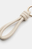 Loop Heart Keyring  Cream  hi-res