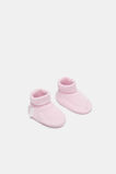 Core Rib Logo Bootie  Posie Stripe  hi-res