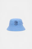 Blue Initial Bucket Hat  G  hi-res