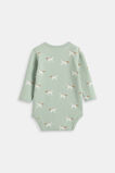 Horse Logo Bodysuit  Sage  hi-res