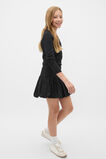Placket Rib Tee  Black  hi-res