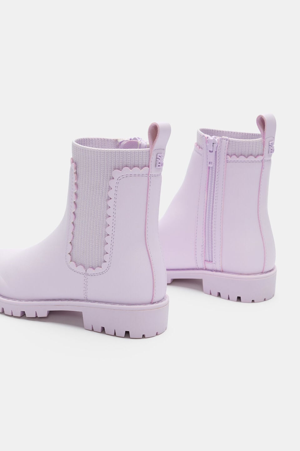 Scallop Boot  Orchid