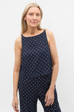 Spot Print Shell Top  Twilight Spot  hi-res