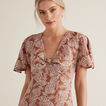Knot Detail Tier Dress    hi-res