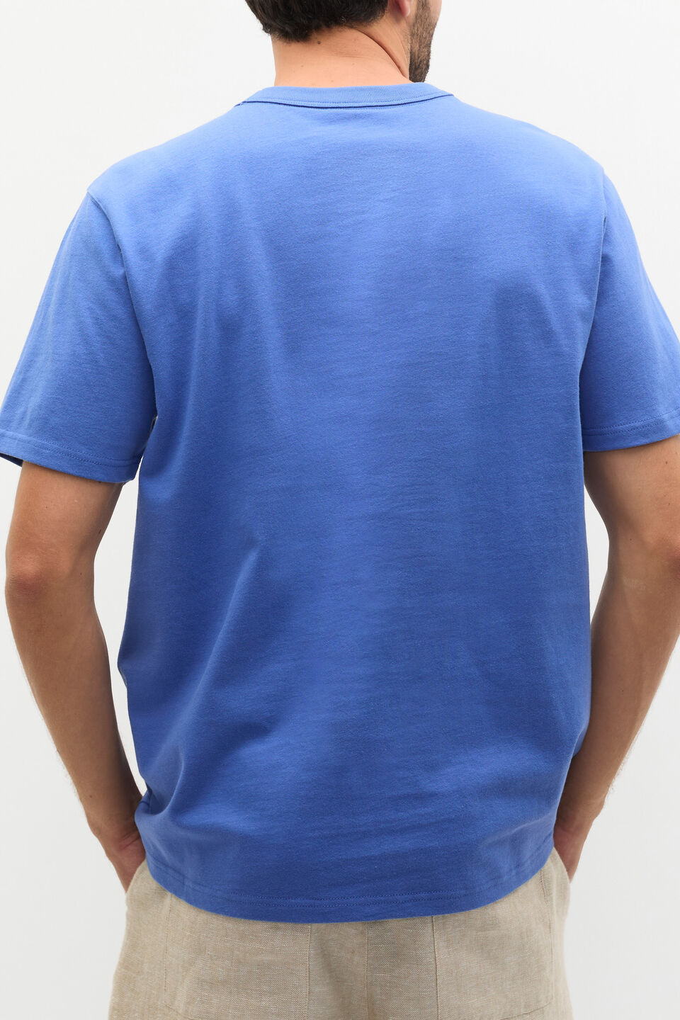 Crew Tee  Cobalt