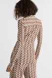 Geo Swirl Polo Top  Spice Geo  hi-res