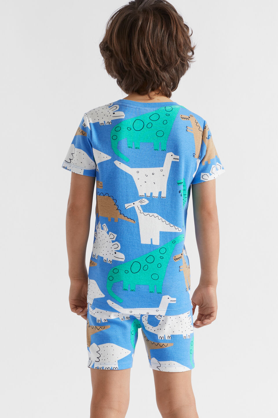Dino Yardage Pyjama  Harbour Blue