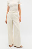 Textured Denim Tailored Jean  Buttercream  hi-res